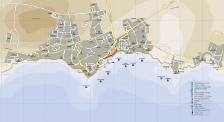 Mapa de Playa Blanca Mapa de Playa Blanca