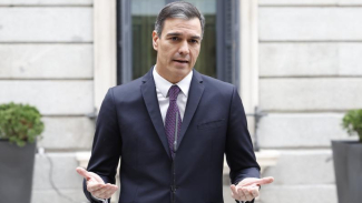 Pedro Sánchez en Moncloa