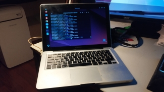 MacBook Pro con Ubunut